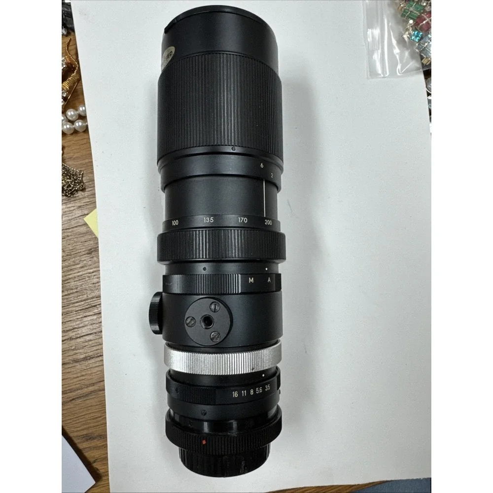 Braun‎ Auto Tele Zoom 1:3.5 80-200mm JCII12 Used With Case